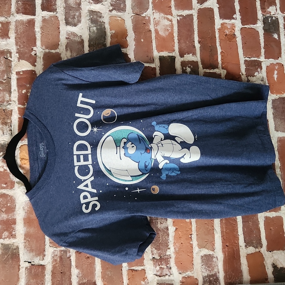 Spaced Out, Smurfs T-Shirt